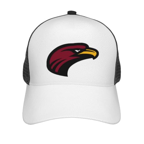 Ulm Warhawk Full Print Mesh Cap - Curved Brim Twill Front With Snapback