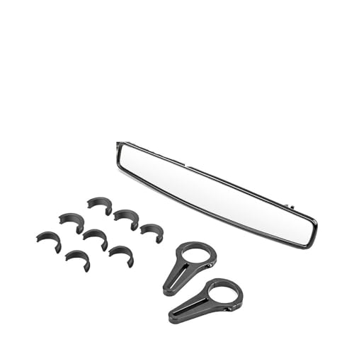 Rétroviseur large UTV anti-vibrations pour cage à roulettes 1.5 pouces YXZ 1000R