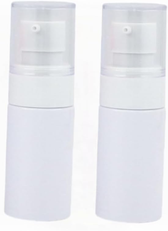 2 Transparent Accessories Mist Plastic Refillable Container Mini Spray Bottle, Suitable For, Cleaning, Skin Care, Perfume，Makeup (white)