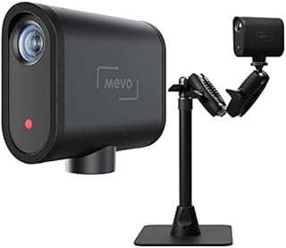 Logitech Mevo Start All-in-One Full HD Live Streaming Camera with Mevo Table Web Cam Stand
