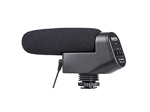 Sevenoak BY-VM600 Micro microphone vidéo à condensateur cardioïde , pour appareil photo Canon Nikon Sony Pentax DSLR