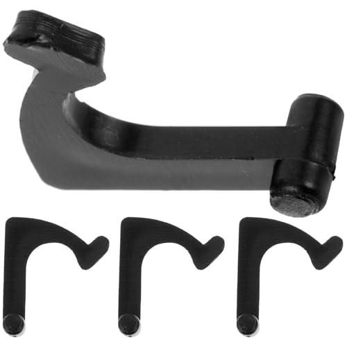 Ipetboom 4 Fibbie di Fissaggio per Giradischi in Vinile Supporto per Braccio Stabile Accessori per Giradischi Compatibili Set da 4 Pezzi Installazione Semplice per Uso Audio Domestico