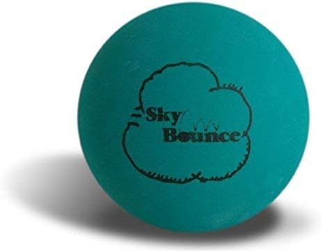 Sky Bounce Bolas de mano de goma de color para balonmano recreativo, Stickball, Racquetball, Catch, Fetch y muchos más juegos, 2 14 pulgadas, verde,