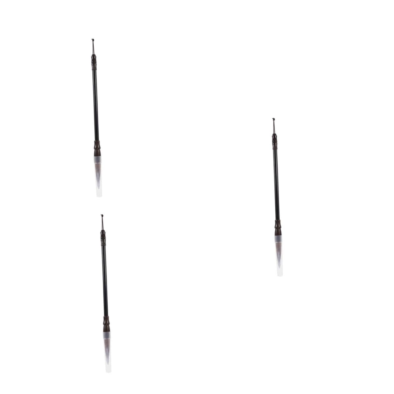 HOMSFOU 3 Pezzi Pennello Per Scrittura A Mano Pennello Per Calligrafia Per Scrittura Per Calligrafia Cinese Per ia Cinese Penna Per ia