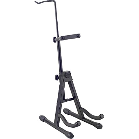 Stagg 14581 Folding Violin Stand with Bow Holder Cover