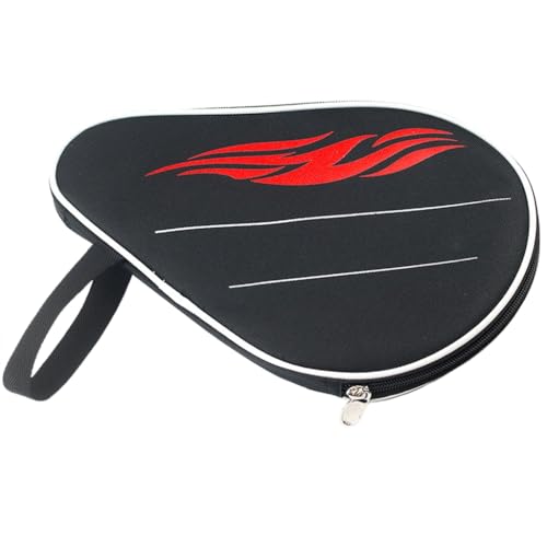 Greabuy Versatile Table Tennis Bat Bag with Padded Protections for Racket Holder for Players of All Levels Racket Organizers