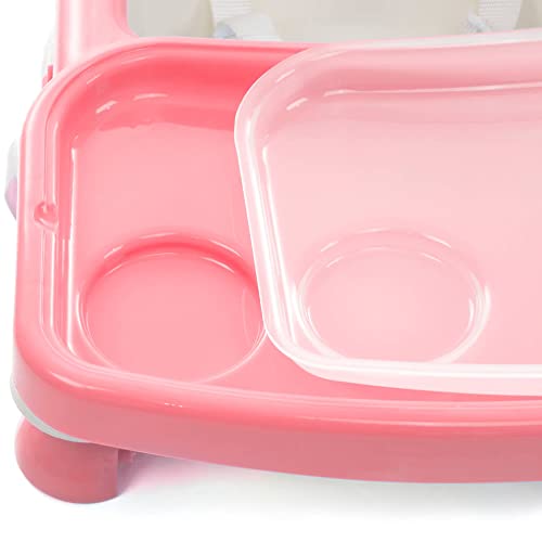 Cadeira de Refeição Portátil Fun, Voyage, Rosa