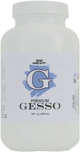 Pro Art White Acrylic Gesso, 470ml