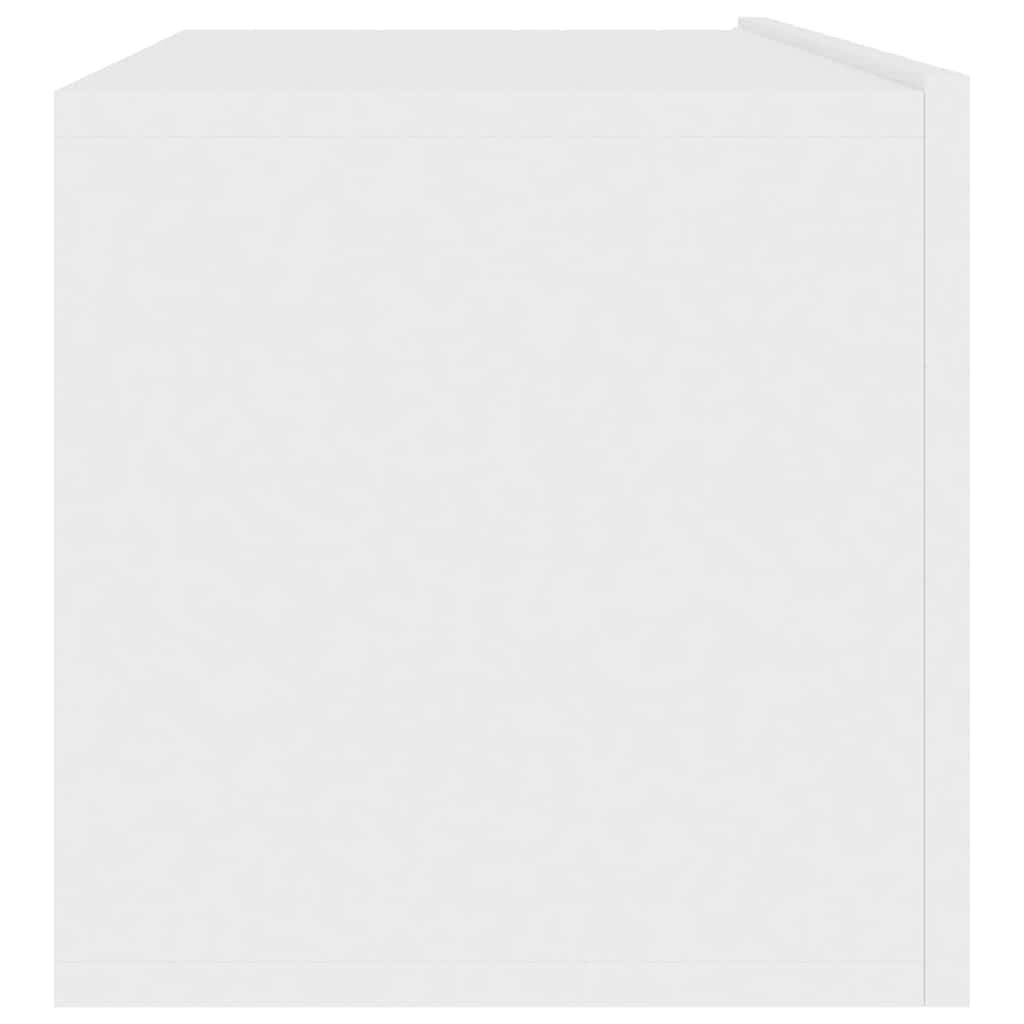 vidaXL Mobile Porta TV Credenza Consolle HiFi Buffet Madia Mobiletto Arredo unità Multimediale Armadietto Basso Bianco 100x30x30 cm in Truciolato