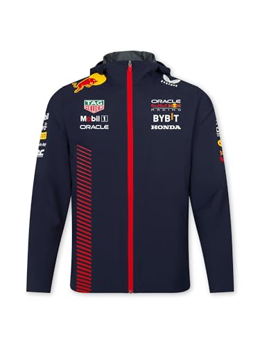 Red Bull Racing Official F1 Team Formula 1 Waterproof Jacket - Blue - XS