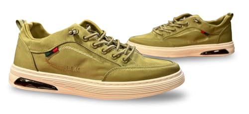 Image of Men's Casual Sneakers, Lace-up Style with Air Cushion Sole, Casual Shoes for Men