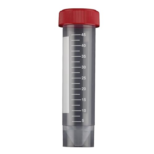 GIMA - Zentrifugenröhrchen aus sterilem Polypropylen, mit Deckel, konisch mit Basis, 50 ml, Packung mit 500 Stück, 37967