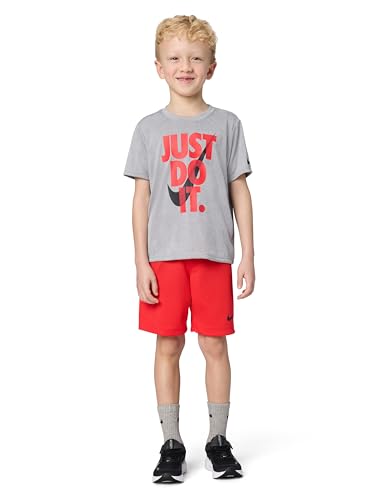 Image of Nike Boys' Dri-FIT Just Do It T-Shirt and Mesh Shorts 2-Piece Outfit Set