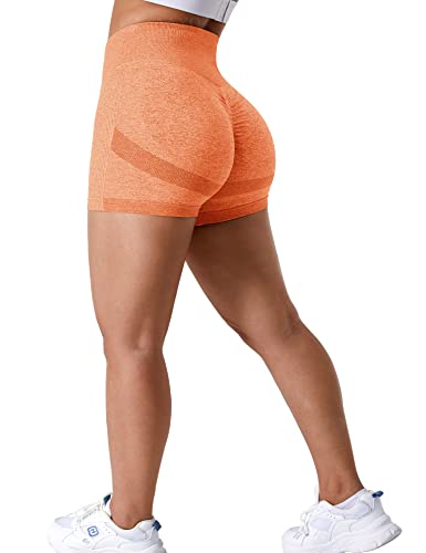 ZAAYO Sport Scrunch Butt Shorts 3.5' Blickdicht Sporthose Gym Fitnesshose...