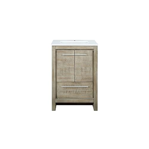 Lafarre-24-in-W-x-20-in-D-Rustic-Acacia-Bath-Vanity-and-Cultured-Marble-Top Lafarre 24 in W x 20 in D Rustic Acacia Bath Vanity and Cultured Marble Top