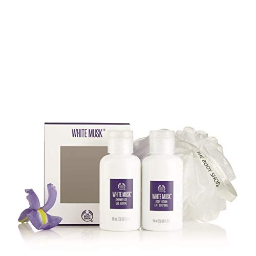 The Body Shop White Musk Fragrance Gift Set, 3pc Paraben-Free Fragrance Set of White Musk