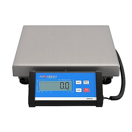 Báscula digital RS400 400 lb con display remoto miniatura 1
