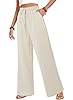 Angerella Womens Elastic Waisted Palazzo Pants Cas... #3