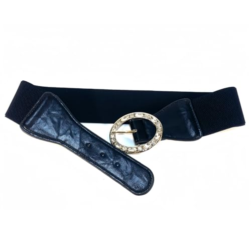 UncleS Stylish Glitter Sequin Belt Fashionable Women Women's Waistband Leopard For Everyday Clothing Adjustable Waist Print4