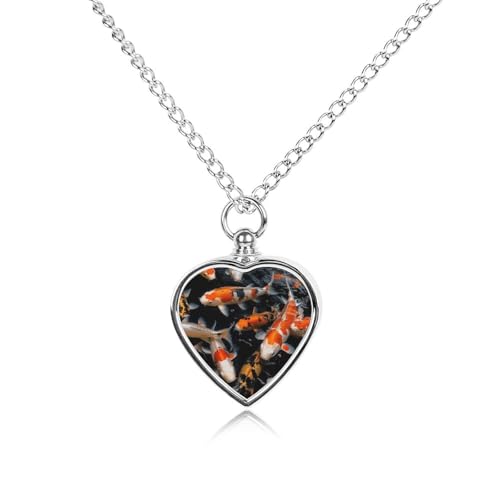 Collier urne chien et chat pendentif cœur pour garder son souvenir tout près