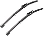 2 wipers Factory Fit Volvo V70 XC70 2005-2007 XC90 2005-2015 S80 2004-2006 S60 2005-2009 Original Equipment Replacement Wiper Blade - 22'/24' (Set of 2) Pinch Tab…