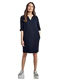 Cecil Kleid mit 3/4 Arm, geschlitztem Ausschnitt
