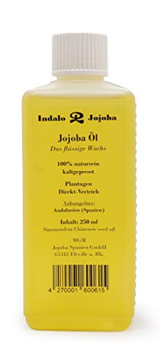 Indalo Jojoba Öl 250ml - Plantagen-Direktvertrieb aus Spanien - 100% naturrein