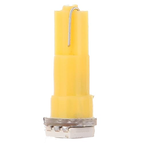 Pack 20 Lámparas LED T5 1-SMD 5050 para Tablero Amarillo miniatura 5