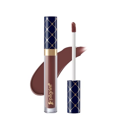 Image of Pilgrim Oh So Creme! Premium Matte Liquid Lipstick | Most Lightweight & Transfer-proof Lipstick | Highly Pigmented & Long-Lasting | 3.5ml (Berry Desire-15)