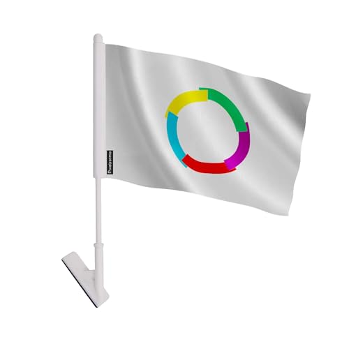 Drapeau OIF adhésif autocollant polyester 10 pièces pour exposition