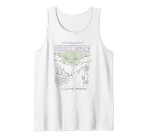 Débardeur Grogu Star Wars t-shirt sans manches Mandalorian haut imprimé geek