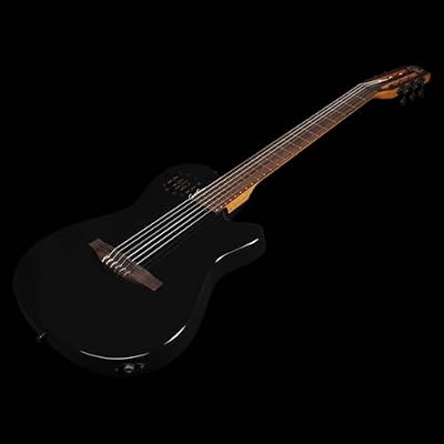 Godin Multiac Mundial Nylon Acoustic-electric Guitar - Onyx Black