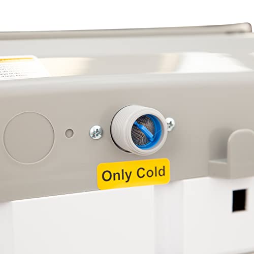 Avanti Portable Compact Washing Machine For Clothes/Laundry, 0.84 Cu. Ft. Capacity, Standard Sink/Faucet Attachment For Apartment, Dorm, Rv, White #TOP7