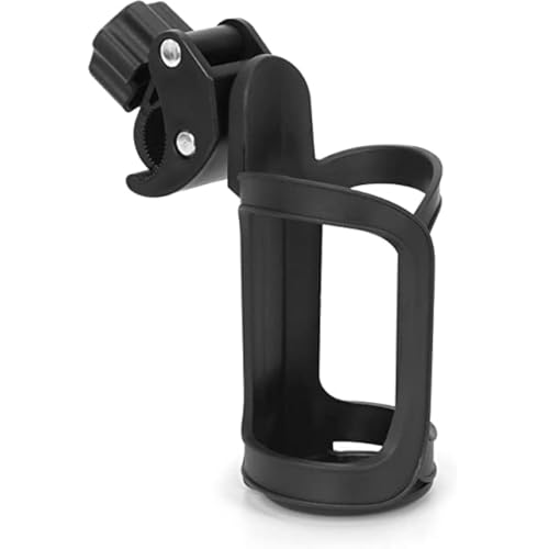 Adjustable Cup Holder for Strollers, Walkers, Wheelchairs, Rollator & Knee Scooters, Universal Drinking Cup Holder, Bottle Holder, by Tulimed