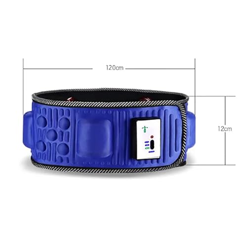 Elektryczny pas wyszczuplający wibracyjny do odchudzania, regulowana prędkość do spalania tłuszczu z brzucha, pomoc fitness unisex