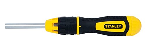 Stanley STHT0-62574 Bit-Screwdriver with 20 Bits and Ratchet, Black/Yellow, Set of 22 Piece - Image 4