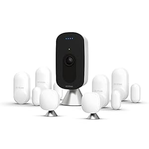 ecobee SmartCamera with Whole Home Sensors Bundle with ecobee Smart Camera Indoor WiFi Security Camera, 2 Pack SmartSensor for Doors & Windows, and ecobee SmartSensor 2 Pack. Smart Home – Compatible with ecobee Smart Thermostats for Home, Wifi Contact Sensor for Home Security, Energy Savings – Compatible with Smart Thermostats