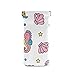 HUSSRITY Eyeglasses Case Mermaid Tail And Seahorse Sunglasses Pouch Soft PU Leather Squeeze Top Eyeglass Holder Portable Glasses Case For Women Men