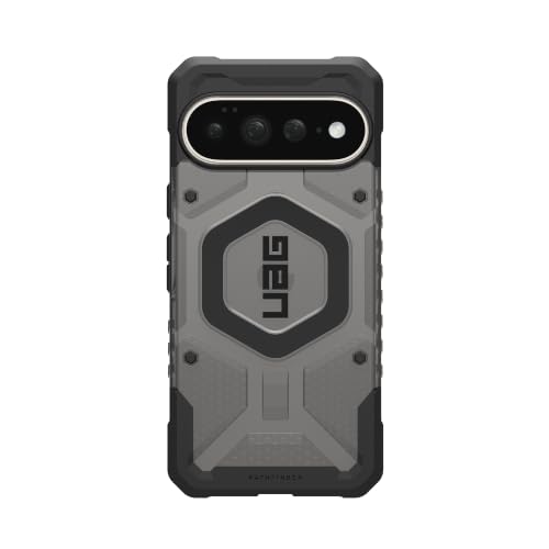 Image of Urban Armor Gear UAG Designed for Google Pixel 11 Pro XL Case, Pathfinder Clear - Compatible with Pixelsnap & Magnetic Charging Transparent Rugged Protective Cover - Ash /Black