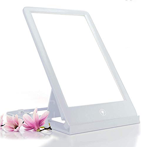 10000 Lux SAD Tageslichtlampe Licht 3 Einstellbare Helligkeit Volles UV-freies LED Spektrum, Touch Control für saisonale affektive