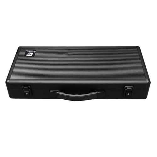 Aluminum Briefcase - 18.8 x 9 x 1.8 Inch Secure Business Suitcase with Cipher Lock | Portable Data Safe & Document Case for Files, Travel, Negotiations3