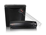 Peach PBP200 3in1 Office Kit - Vorteils-Set mit Aktenvernichter, Laminiergerät und Trimmer