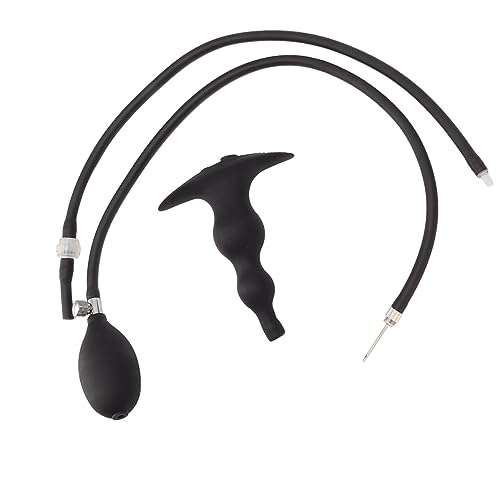 Kit de Bulbo de Enema de Silicone, Promove a Defecação Tampão de Enema Inflável Macio Melhora a Cons