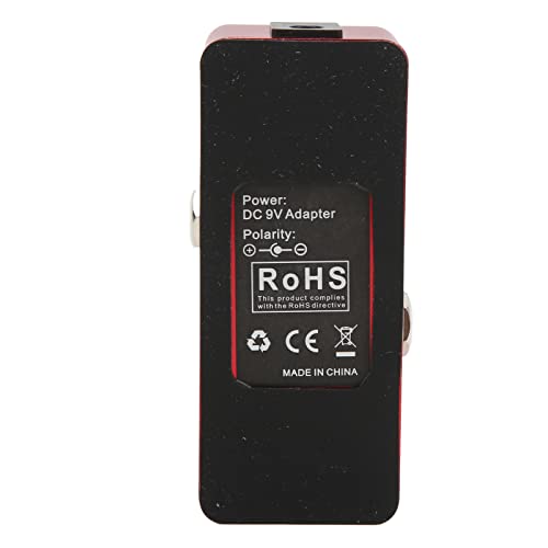 Fupei Pédales d’effets, True Bypass Portable G Fuzz Contrôle du Volume 9V DC Pédale d’effet de Guitare Rouge pour… - Les Beatles, Paul McCartney, John Lennon, RIngo Starr, George Harrison Fupei Pédales d'effets, True Bypass Portable G Fuzz Contrôle du Volume 9V DC Pédale d'effet de Guitare Rouge pour… – Image 6