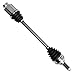KAX 66-7259 Front CV AXLE Fit for 2000-2004 Subaru Outback, 2000-2004 Subaru Impreza, 2000-2002 Subaru Forester, 2000-2004 Subaru Legacy, 2003-2006 Subaru Baja CV Joint Shaft