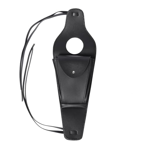 Schwarzes PU-Leder-Tank-Panel-Pad Motorrad-Kraftstofftank-Taschenabdeckung Mit Tasche Für Harley Für Davidson Sportster XL 883 1200