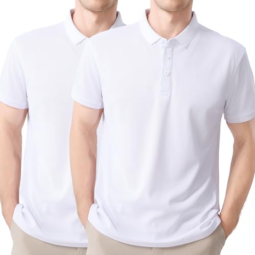 Polo homme manches courtes idéal pour le golf et les sorties décontractées