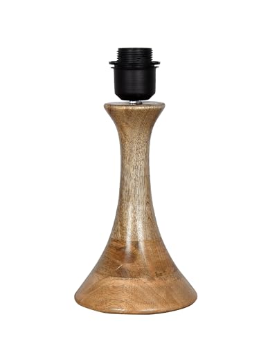 Image of Homesake Rustic Wood Table Lamp Bedside Wooden Desk Lamps for Living Bedroom Study Night, Kids Room, House Warming Festival Gift, Kids Room Decor Light, Green Leaf Shade