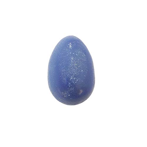 OVO VAGINAL DE QUARTZO AZUL 100% NATURAL PARA POMPOARISMO