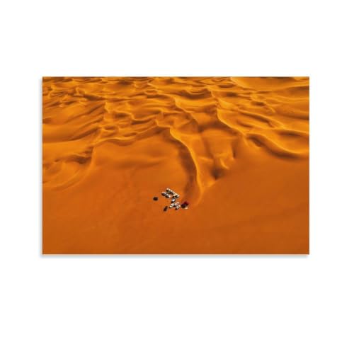 Poster du désert 40 x 60 cm pour habiller un mur blanc de chambre